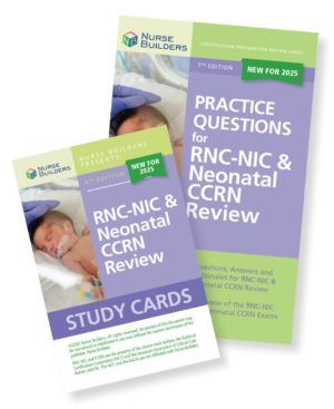 Save by purchasing the 2-part RNC-NIC & Neonatal CCRN Study Pack which includes: