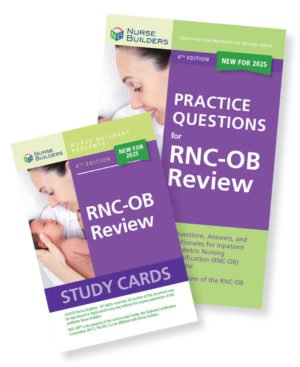 Save by purchasing the 2-part RNC-OB Study Pack which includes:
