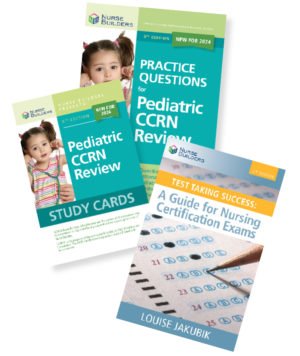 Save by purchasing the 3-part Pediatric CCRN Study Pack” which includes: