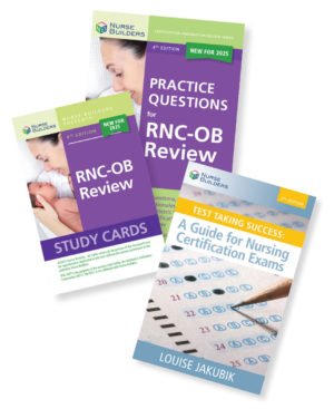 Save by purchasing the 3-part RNC-OB Study Pack which includes: