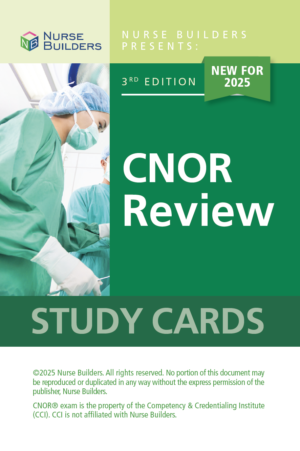 2025 3rd Edition CNOR Review Study Cards
