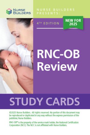 2025 4th Edition RNC-OB Review Study Cards