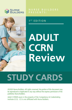 2020 1st Edition Adult CCRN Review Study Cards