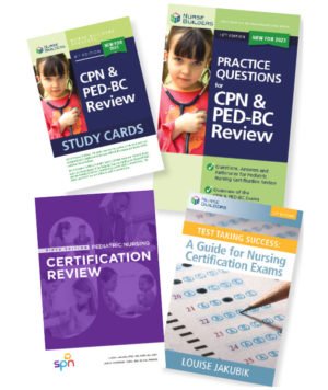 Save by purchasing the 4-part CPN & PED-BC Certification Study Pack which includes: