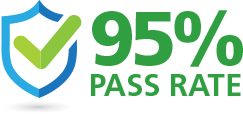 95% pass rate