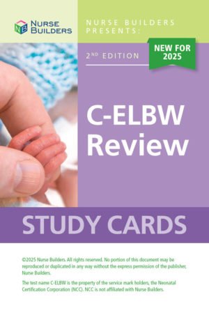 2025 2nd Edition C-ELBW Review Study Cards