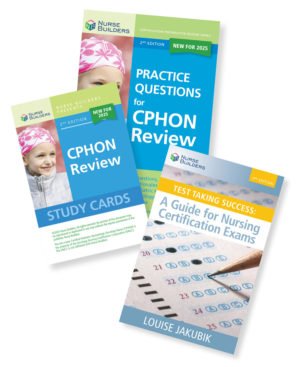 Save by purchasing the 3-part CPHON Study Pack which includes:
