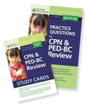 Save by purchasing the 2-part CPN & PED-BC Study Pack which includes:
