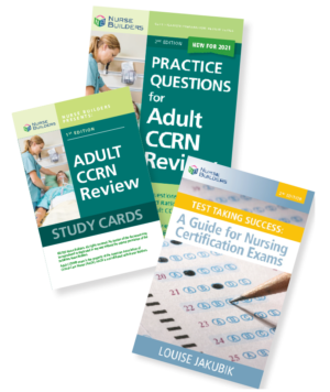 Save by purchasing the 3-part Adult CCRN Study Pack which includes: