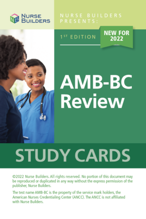 2022 1st Edition AMB-BC Study Cards