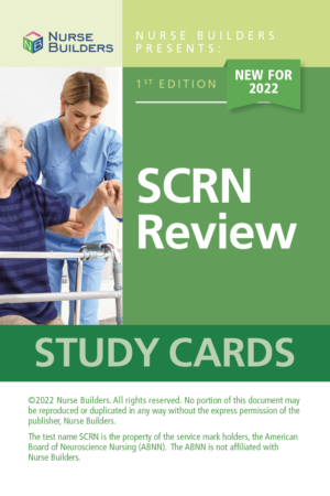 2022 1st Edition SCRN Review Study Cards