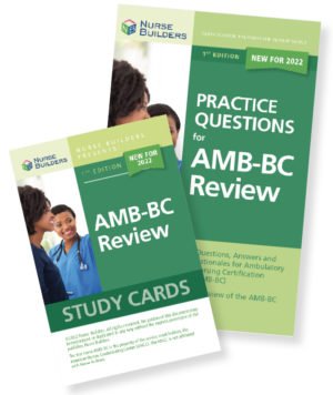 Save by purchasing the 2-part AMB-BC Study Pack which includes: