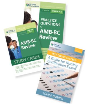 Save by purchasing the 3-part AMB-BC Study Pack which includes: