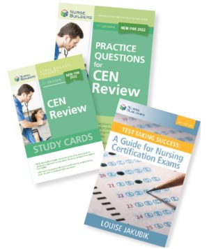 Save by purchasing the 3-part CEN Study Pack which includes: