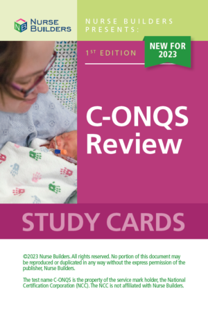 2023 1st Edition C-ONQS Review Study Cards
