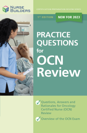 2023 1st edition Practice Questions for OCN Review book