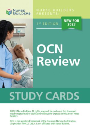2023 1st Edition OCN Review Study Cards