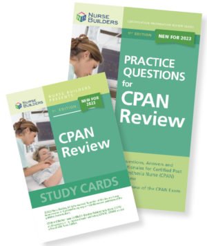 Save by purchasing the 2-part CPAN Study Pack which includes: