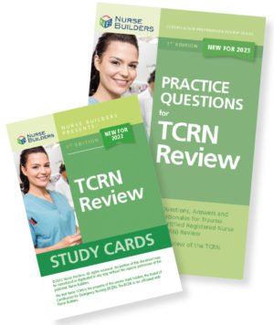 Save by purchasing the 2-part TCRN Study Pack which includes: