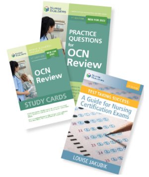 Save by purchasing the 3-part OCN Certification Study Pack which includes: