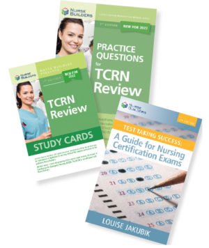 Save by purchasing the 3-part TCRN Certification Study Pack which includes: