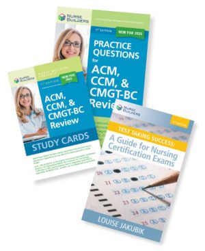 Save by purchasing the 3-part ACM, CCM & CMGT-BC Study Pack which includes: