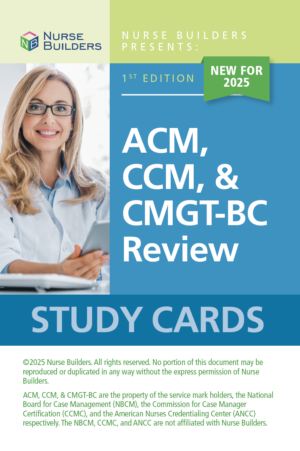 2025 1st Edition ACM, CCM & CMGT-BC Review Study Cards