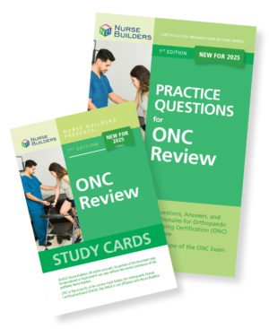 Save by purchasing the 2-part ONC Review Study Pack which includes: