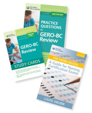 Save by purchasing the 3-part GERO-BC Study Pack which includes: