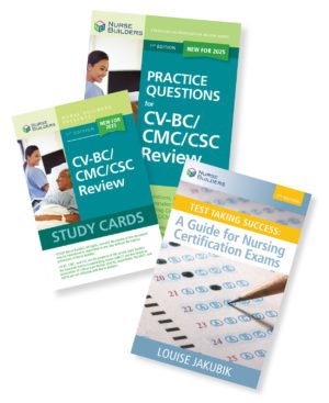 Save by purchasing the 3-part CV-BC/CMC/CSC Study Pack which includes:
