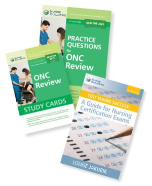 Save by purchasing the 3-part ONC Study Pack which includes:
