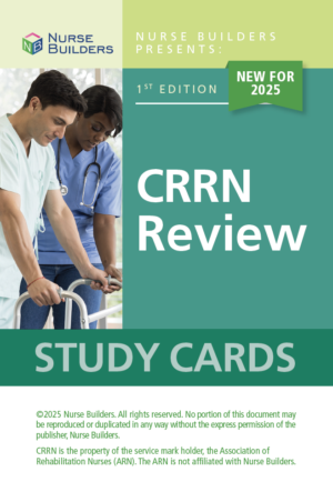 2025 1st Edition CRRN Review Study Cards