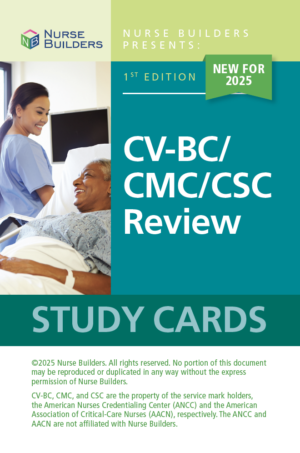 2025 1st Edition CV-BC/CMC/CSC Review Study Cards