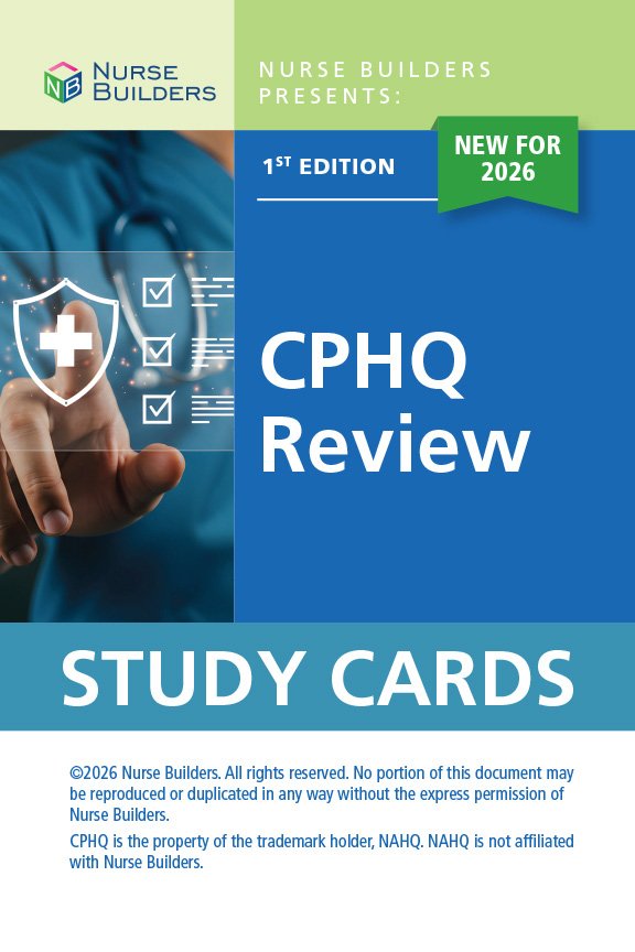 2026 1st Edition CPHQ Review Study Cards